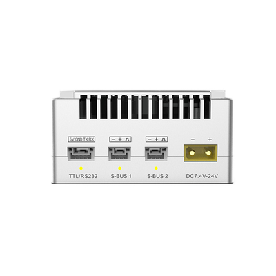VM31 Video&amp;Data&amp;RC link ha due frequenze opzionali ((800MHz、1.4 GHz) con una gamma di trasmissione di 15 km (aria-terra).