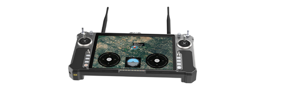 T30 tutto in uno GCS portatile è perfettamente adatto per suicidio e FPV droni con alta luminosità FHD touch screen