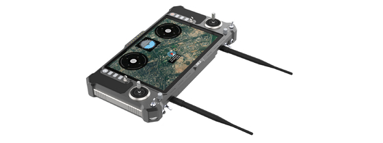 T30 tutto in uno GCS portatile è perfettamente adatto per suicidio e FPV droni con alta luminosità FHD touch screen